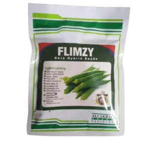 Flimzy-F1 Okra hybrid seed 100g Ali Akbar Group