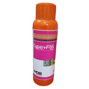 Cyper+Fos 44% EC MDS Agro Tech 500ml bottle